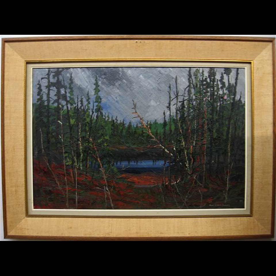 Appraisal: ALAN CLAIRE SKAIFE TH CENTURY CANADIAN SILENT LAKE LABRADOR OIL