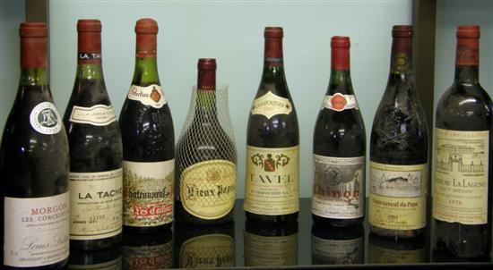 Appraisal: Morgon Les Corcelettes Louis Latour bottles Tavel Chapoutier bottles La