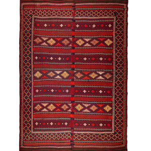 Appraisal: An Afghan Wool Rug feet inches x feet inches Property