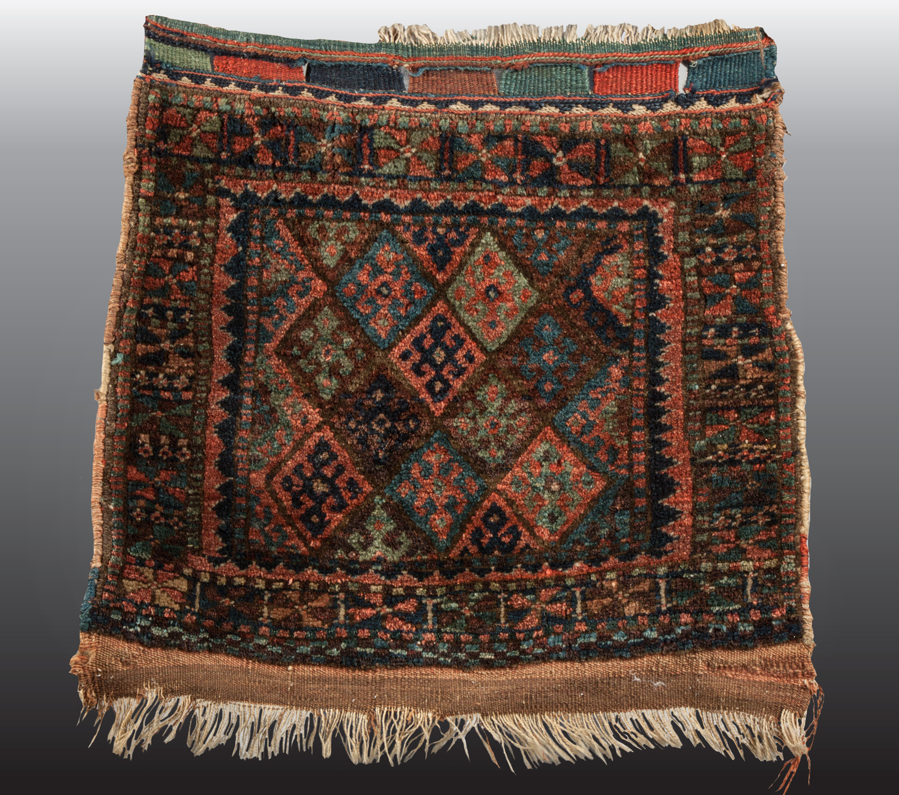 Appraisal: Oriental Kurdish Mat Late th cent