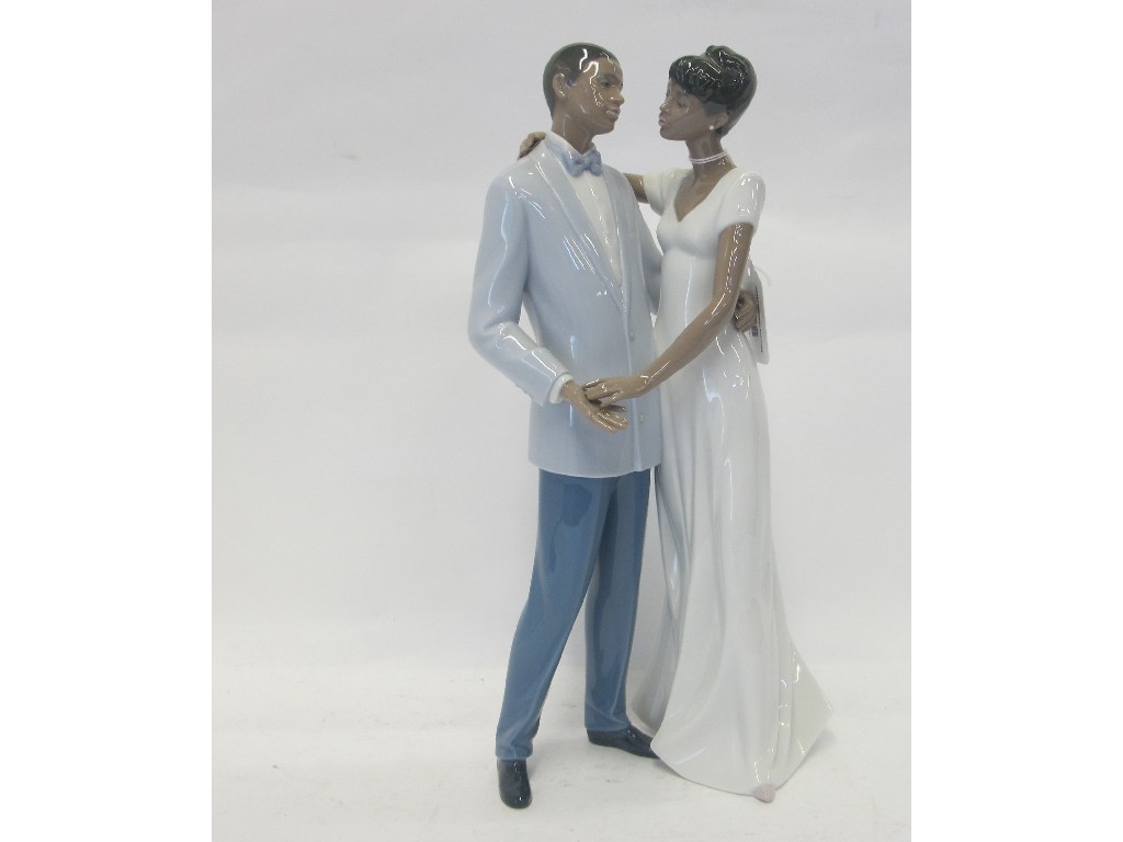 Appraisal: Lladro figure group 'A Lovers Dance' by Marco Antonio Nagueron