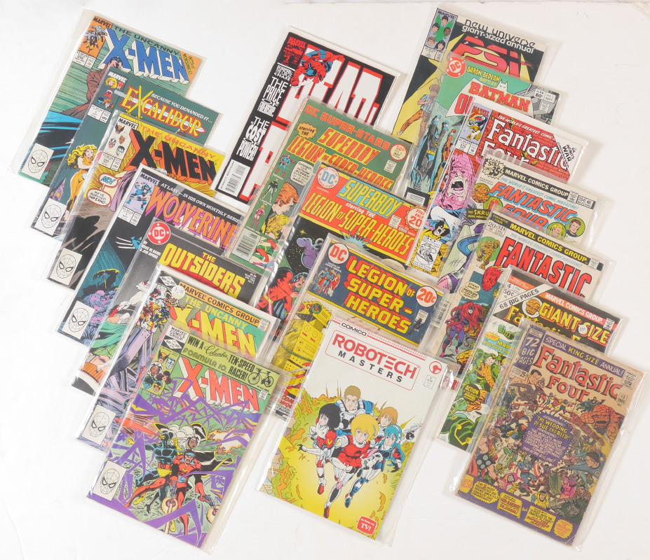 Appraisal: LONG BOXES OF ASSORTED VINTAGE COMIC BOOKS Highlights of boxes