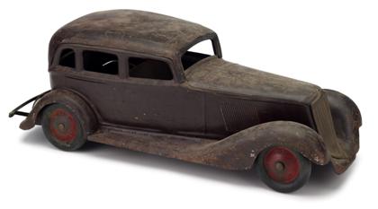 Appraisal: Collection of toy tin automobilesantique and modern