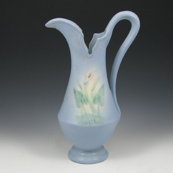 Appraisal: Hull Calla Lily - Pitcher Calla Lily pitcher in blue