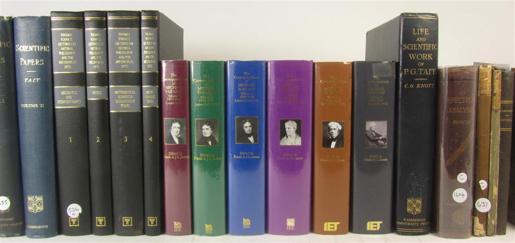 Appraisal: Science a large collection including Whewell William A treatise on