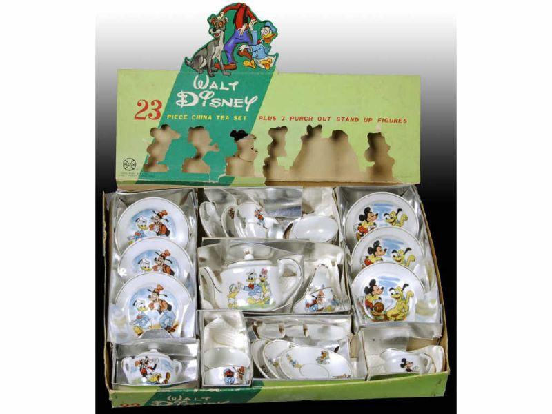 Appraisal: Walt Disney Characters China Tea Set with OB Description piece