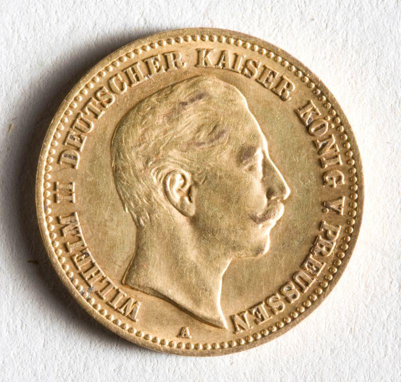 Appraisal: Prussia Gold Marks A mint mark good very fine