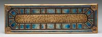 Appraisal: TIFFANY FURNACES PEN TRAY In the Art Deco pattern with