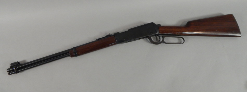 Appraisal: An Erma Werke model ELG air rifle with stained beech