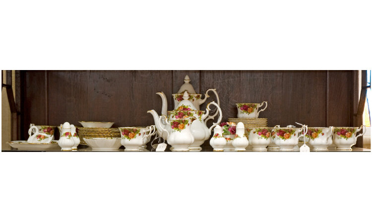 Appraisal: Royal Albert Old Country Rose Tea and Coffee Service pieces