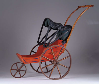 Appraisal: JOEL ELLIS TYPE CARRIAGE A fine -wheeled Joel Ellis carriage