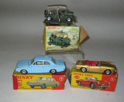 Appraisal: Triumph Spitfire Ford Consul Corsair Austin Para-Moke no parachute boxes