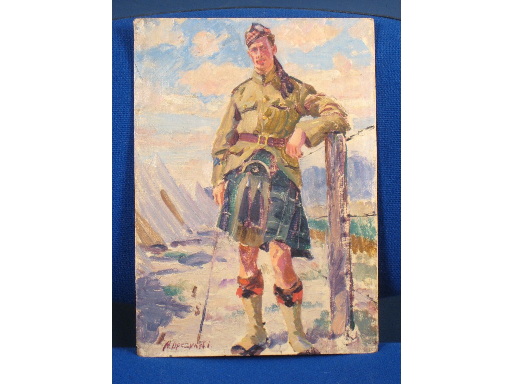 Appraisal: A LIPSCZYSKI Private P Thompson th Scottish Battalion Kings Liverpool