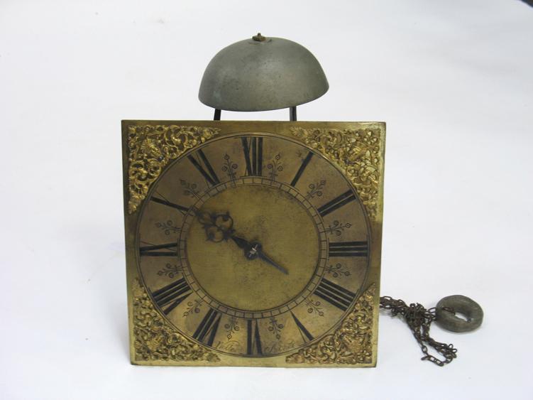 Appraisal: A WALL HANGING LANTERN STYLE CLOCK by Archer of Stowe