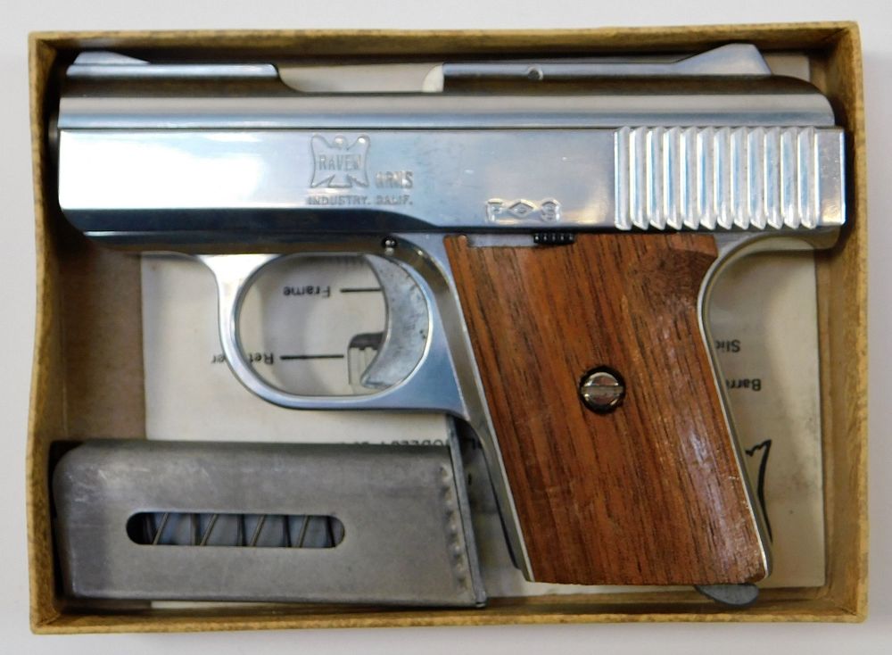 Appraisal: Raven Arms MP- and Box United States C - caliber