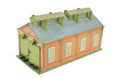 Appraisal: Hornby O Gauge No Engine Shed version with green base