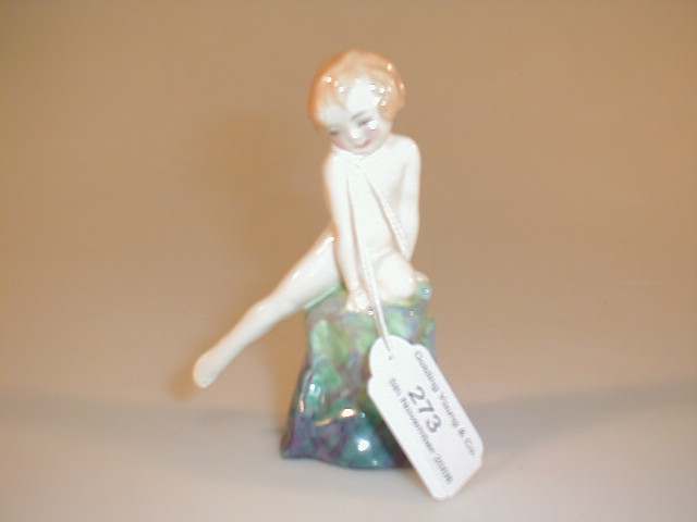 Appraisal: A Royal Doulton figure HN A Saucy Nymph