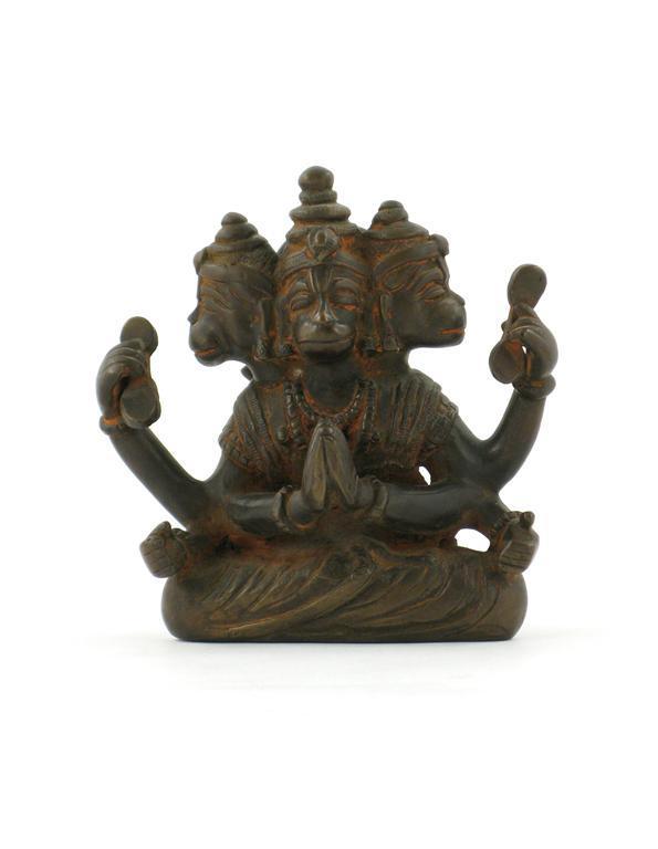 Appraisal: An Indian bronze Hanuman group