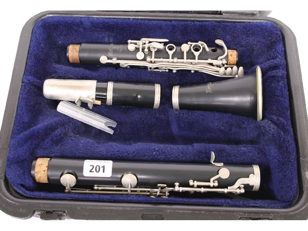 Appraisal: Selmer ebonite clarinet no case