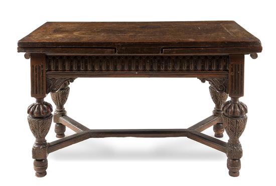 Appraisal: Sale Lot A Jacobean Style Oak Table th century with