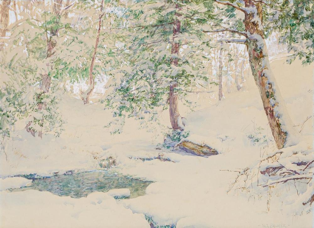 Appraisal: WALTER LAUNT PALMER American - Ravine at Arkville New York