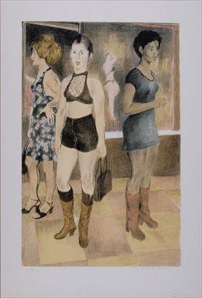 Appraisal: RAPHAEL SOYER - EIGHTH AVENUE Lithographs in colors x in