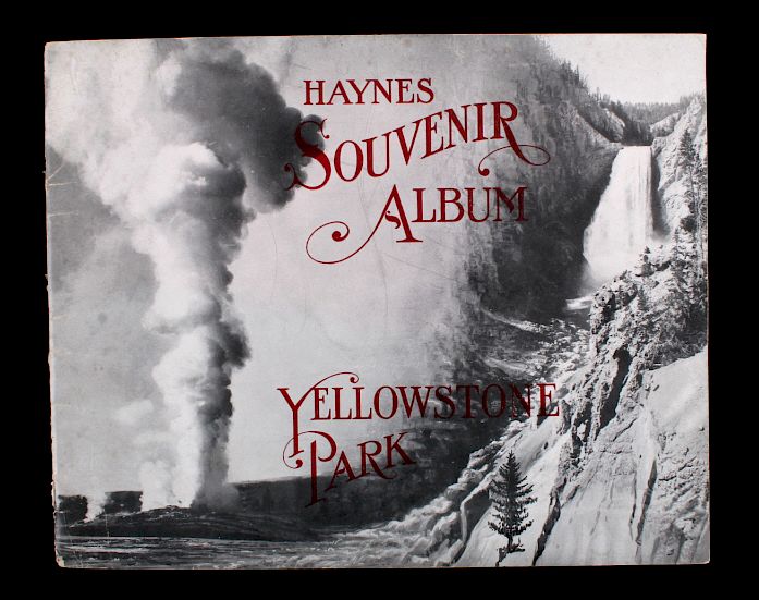 Appraisal: Haynes Souvenir Album Yellowstone Park This is a Haynes Souvenir