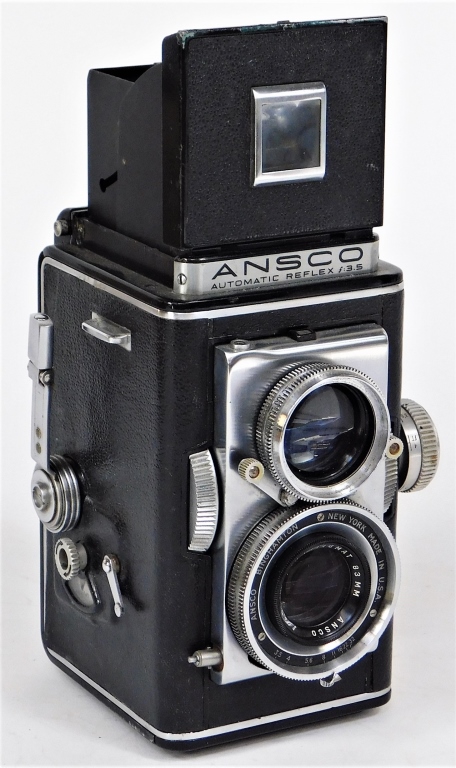 Appraisal: ANSCO AUTOMATIC REFLEX TLR CAMERA Ansco Automatic Reflex TLR camera