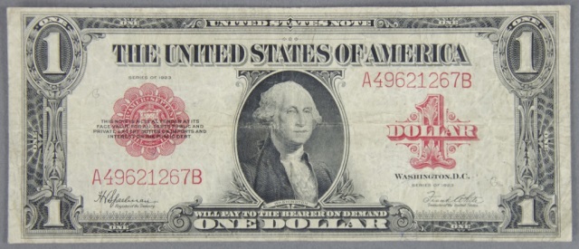 Appraisal: Series Legal Tender Note FR Grades F - F with