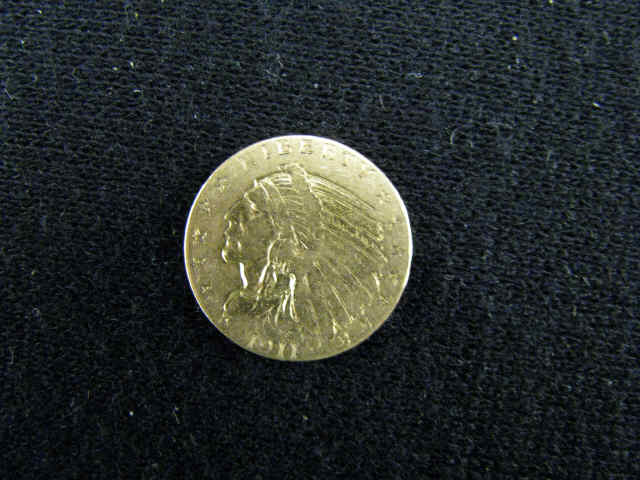 Appraisal: U S Indian Head Gold Coin very fine