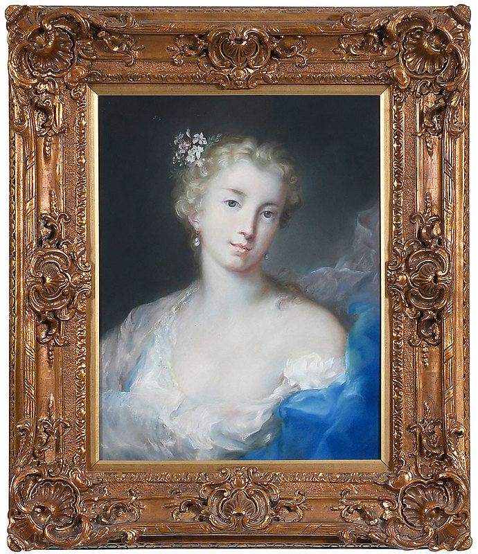 Appraisal: Follower of Rosalba Carriera Italian - Portrait of a Young