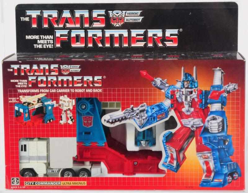 Appraisal: Transformers Ultra Magnus Rubber Tire Variant Featured here is a