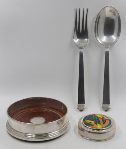 Appraisal: STERLING Miscellaneous Grouping of Silver Includes a Tiffany Co Hampton