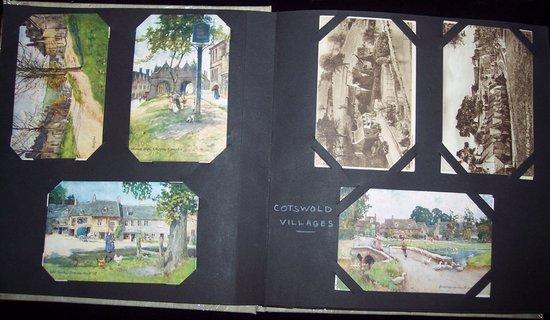 Appraisal: An album of postcards including Cirencester views