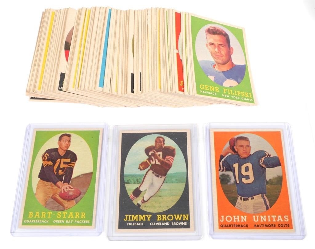 Appraisal: Topps Football complete set Key cards include very nice Jimmy