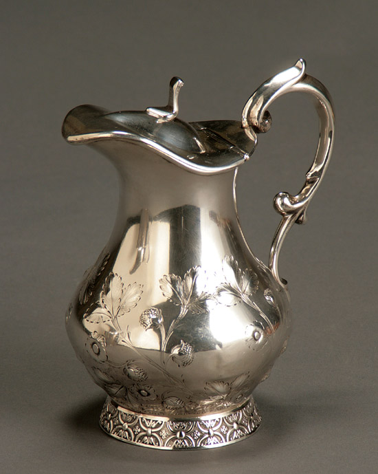 Appraisal: American Silver Jug Hyde Goodrich New Orleans - Having an