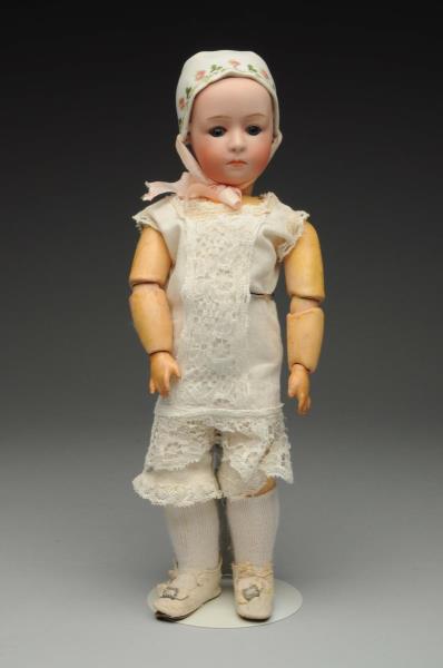 Appraisal: Rare Gebr Heubach Character Doll German bisque socket head mold