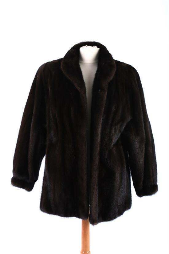 Appraisal: MINK COAT Somper Beverly Hills and Bill Blass Furs labels