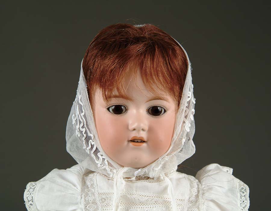 Appraisal: GEORGE BORGFELDT CHILD DOLL Head incised GERMANY G B with