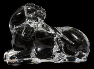 Appraisal: BACCARAT CRYSTAL UNICORN BACCARAT CRYSTAL UNICORN L