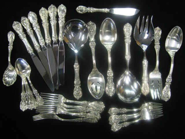 Appraisal: pcs Francis I Sterling Silver Flatware by Reed Barton with