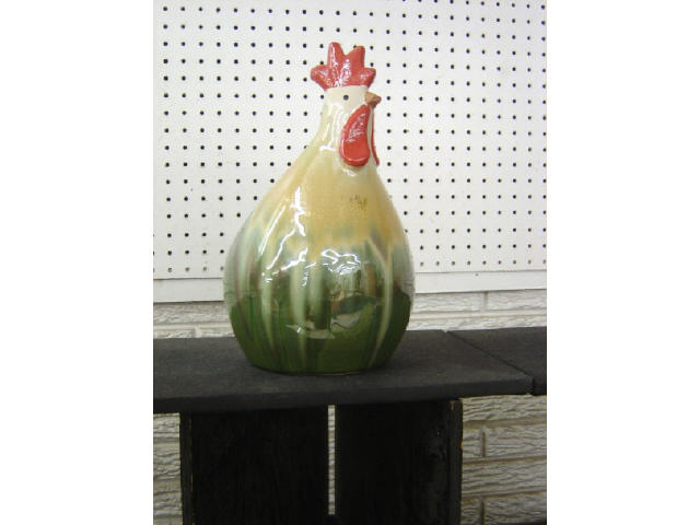 Appraisal: CERAMIC CHICKEN