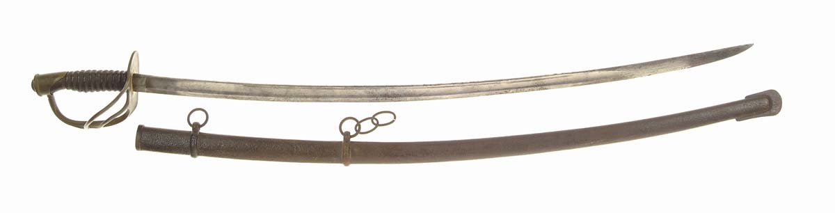 Appraisal: U S MODEL CAVALRY SWORD - dbl fuller blade with