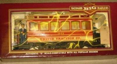 Appraisal: A Bachmann Big Hauliers Closed Street Car No boxed E