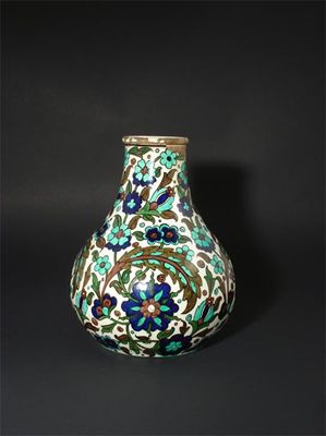 Appraisal: A Burmantoft's Faience Persian vase by Leonard King pattern D-