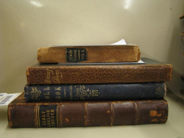 Appraisal: Four antique books including ''The Poetical Works of Robert Burns