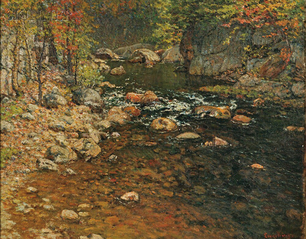 Appraisal: John Joseph Enneking American - Trout Brook North Newry Maine