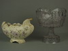 Appraisal: DECORATIVE LOT - TWO PIECE LOT CONSISTING OF - PATTERN