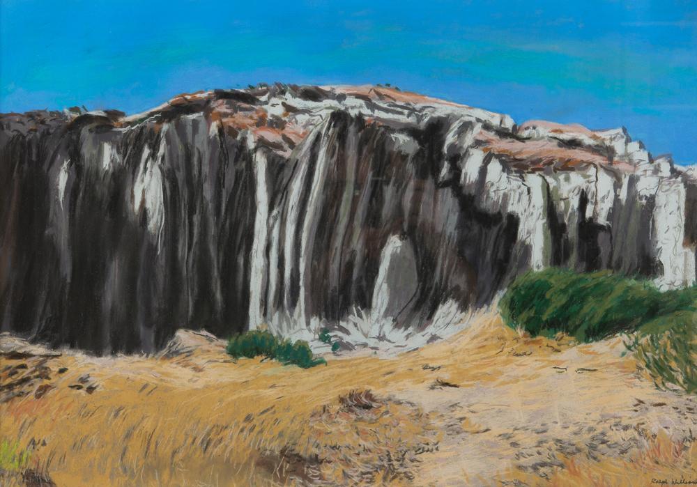 Appraisal: RALPH C WILLIAMS THE WHITE PLACE ABIQUIU PASTEL Ralph C