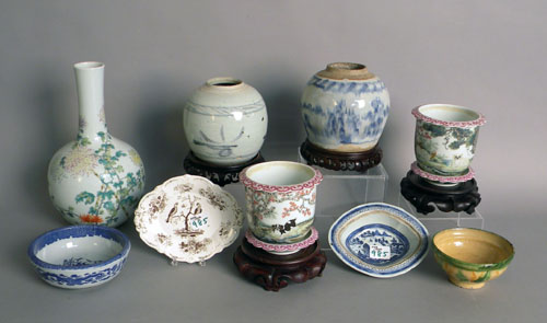 Appraisal: Group of Chinese export porcelain th c